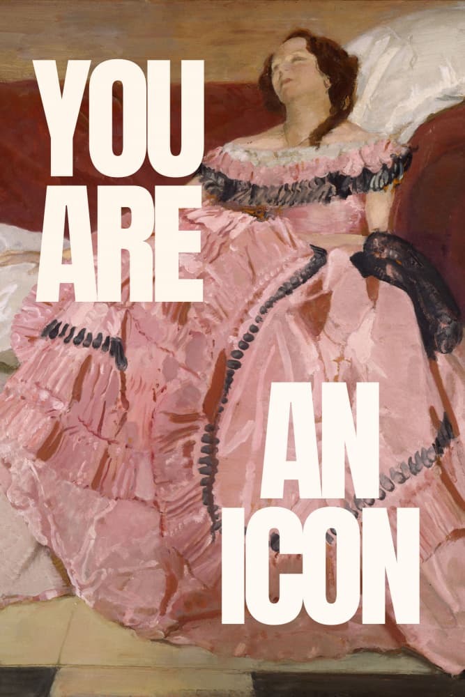 You Are An Icon by The Art Concept — canvas wall art