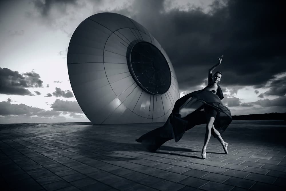 Dancing Under the Eye by Dekel Abu — canvas wall art