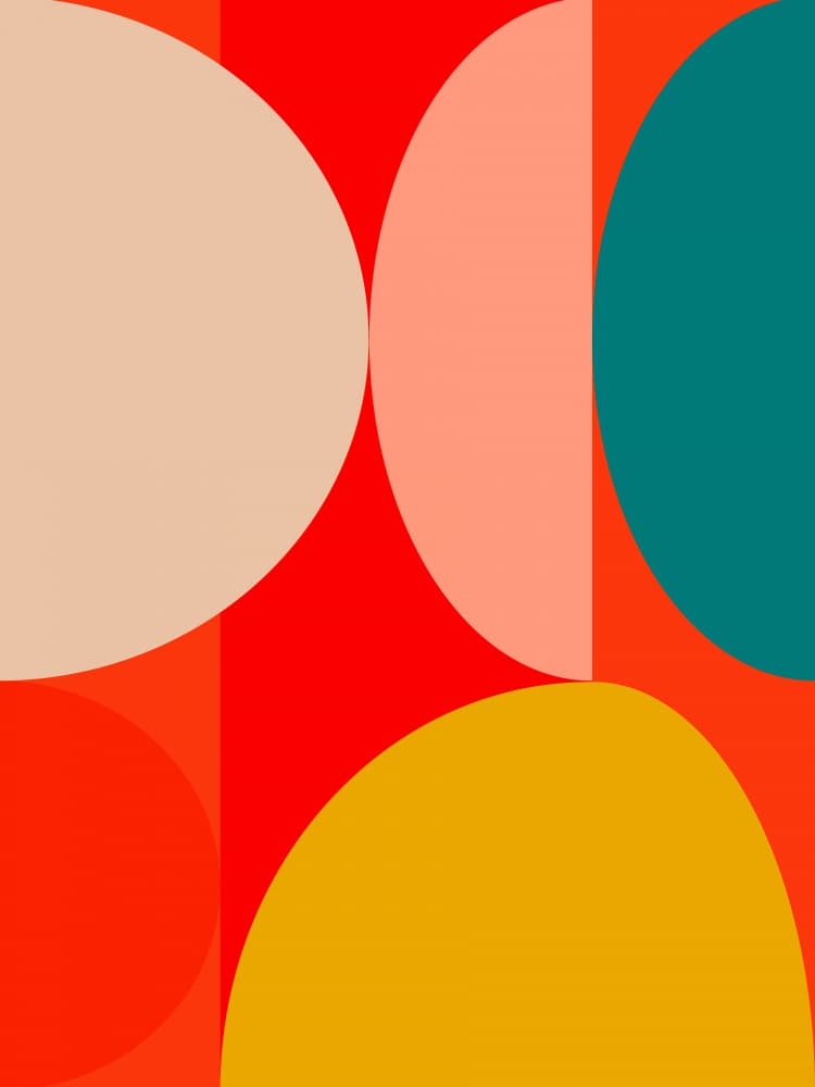 Mid Century Pastel 13 by Ana Rut Bre — canvas wall art