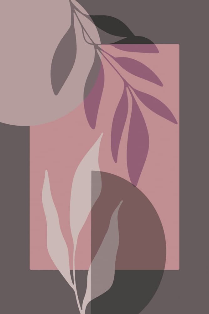 Pink Botanical Serenity by Andrea Haase — canvas wall art