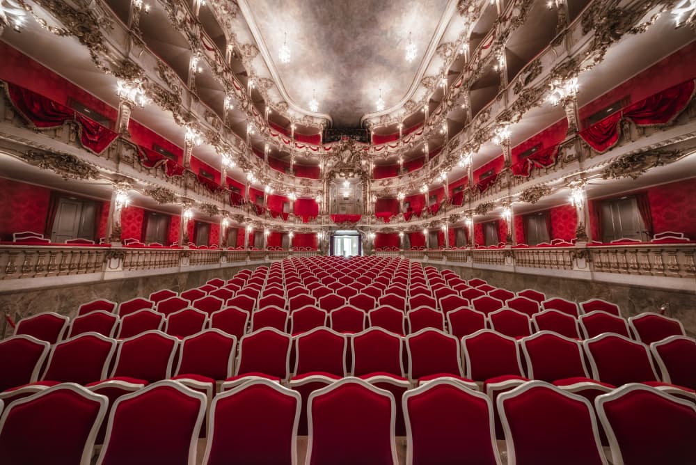 Majestic Opera Hall by Mike Kreiten — canvas wall art