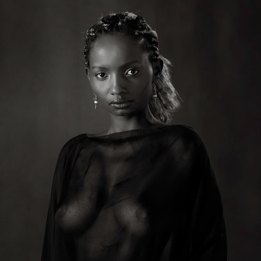 Deep Skin Gaze by Hugh Wilkinson — canvas wall art