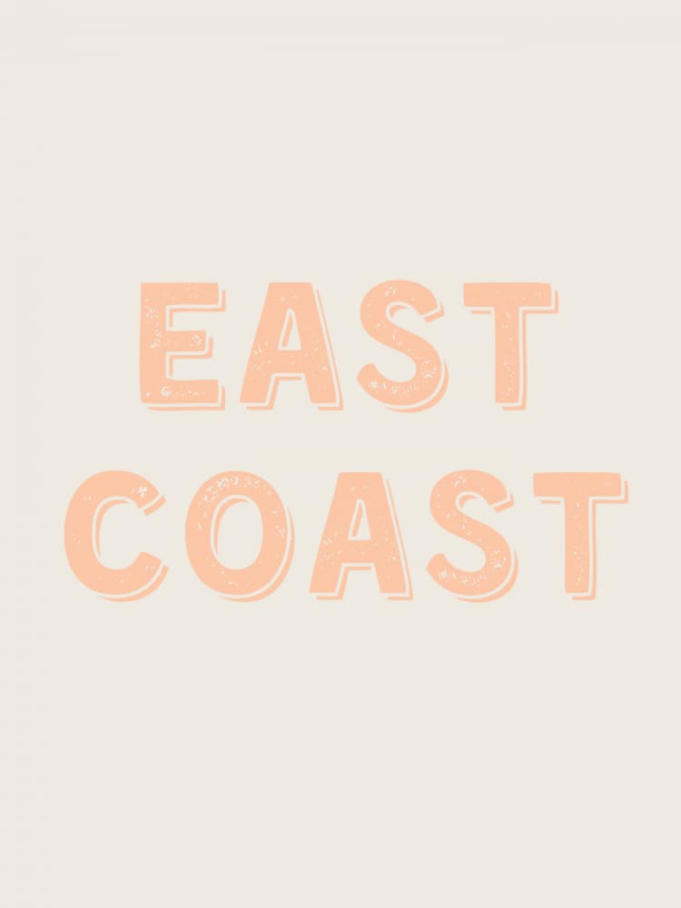 East Coast Retro by Jolly and Dash — canvas wall art