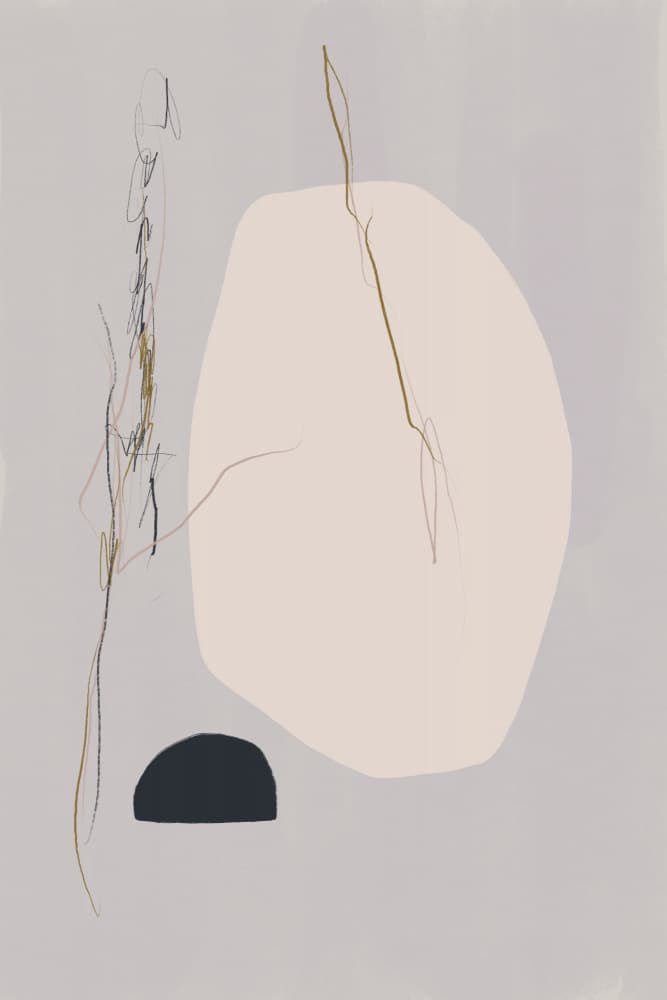 Whispers of Minimalism by uplusmestudio — canvas wall art