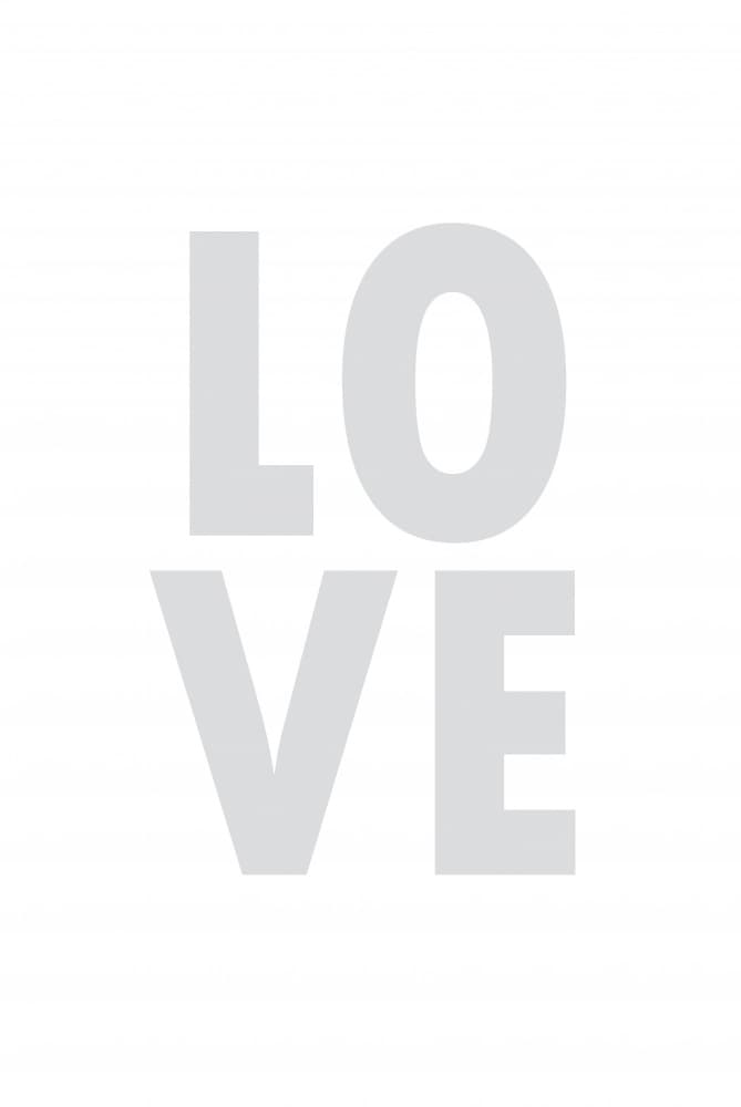 Modern Love Typography by Oju Design — canvas wall art
