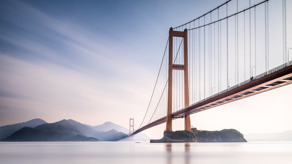 Majestic Golden Bridge
