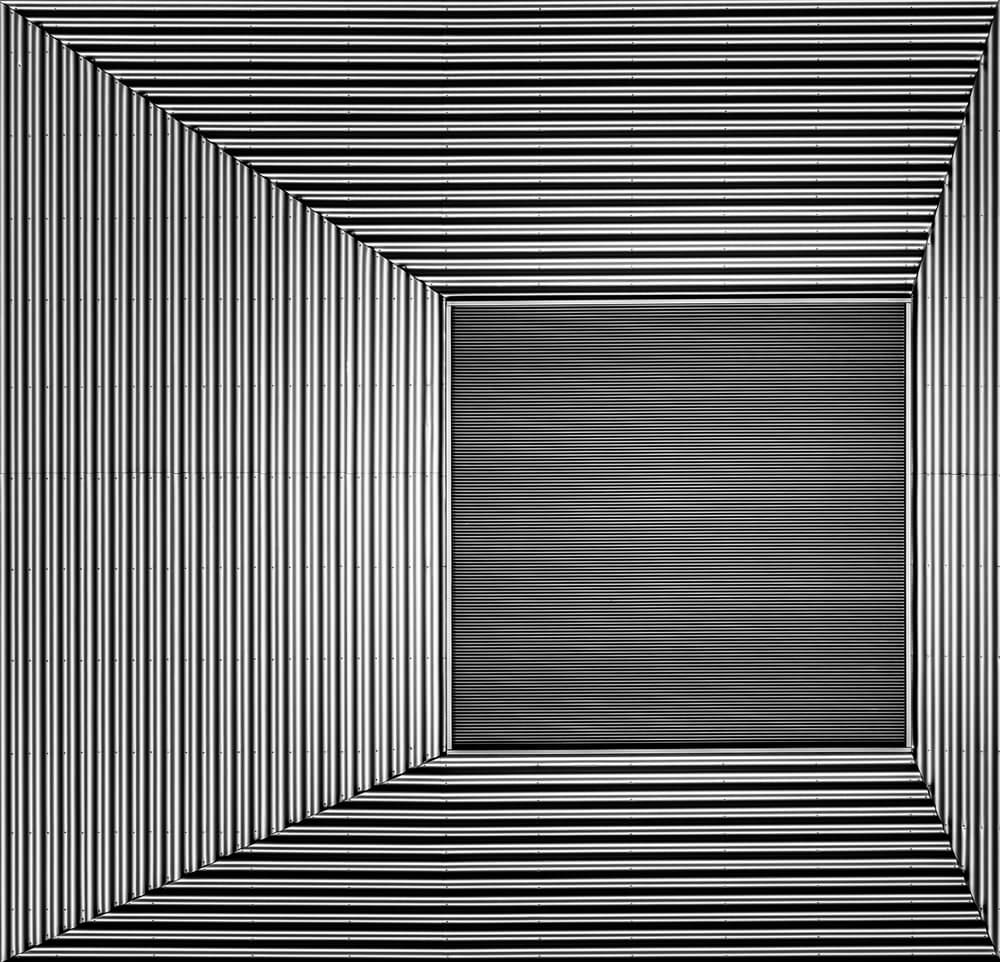 Geometric Optical Illusion by Theodoor Ferdinand — canvas wall art