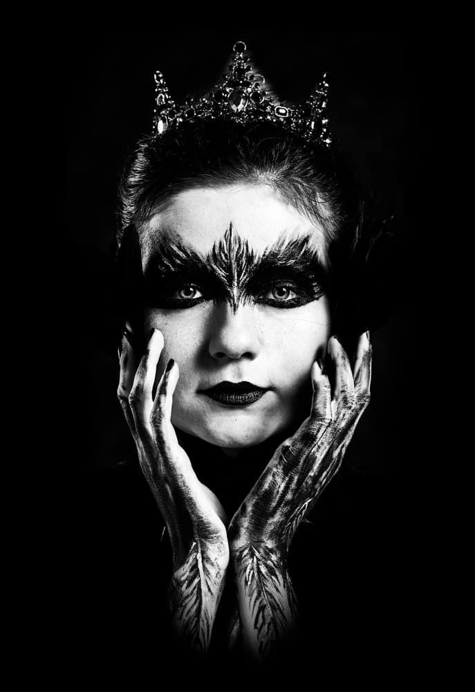 Dark Swan Queen by Antonyus Bunjamin (Abe) — canvas wall art