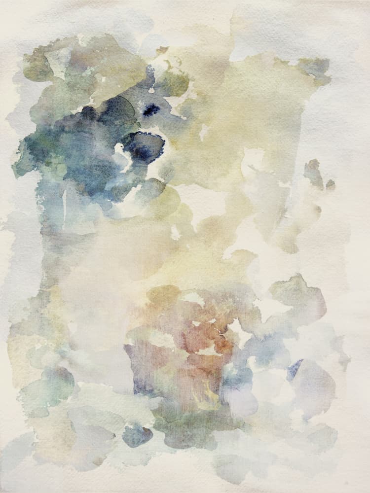 Natural Watercolor Flow by Gemma Bardot — canvas wall art