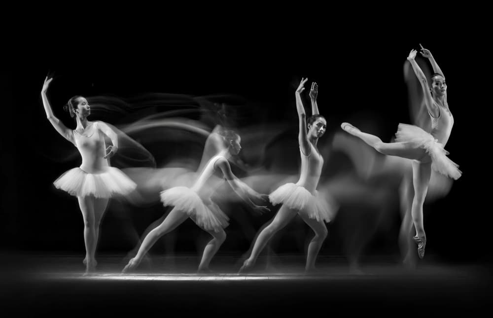 Ballerina In Motion by Antonyus Bunjamin (Abe) — canvas wall art
