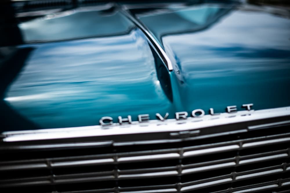 Gleaming Classic Hood by Tim Mossholder — canvas wall art
