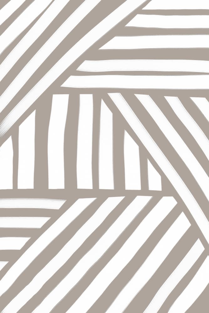 Abstract Striped Weave by Melloi Art Prints — canvas wall art