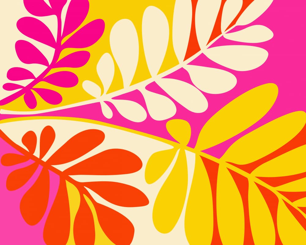 Dance Party Botanic by Kristian Gallagher — canvas wall art