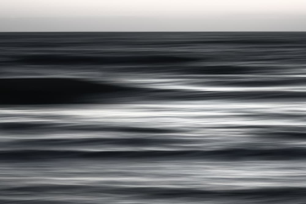 Blurred Ocean Motion by Tal Paz-Fridman — canvas wall art