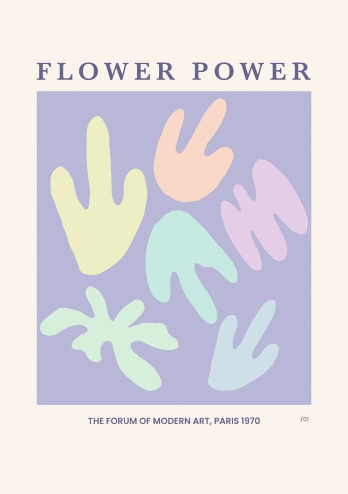 Floralcolorpartyno32 by Treechild — canvas wall art
