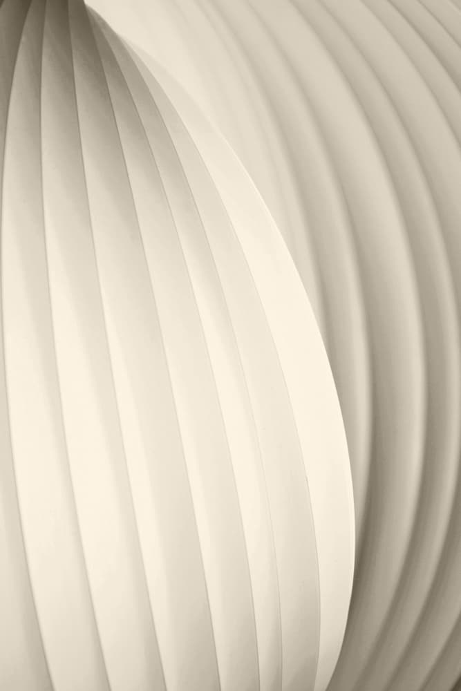 Abstract Cream Waves by Christina Sillen — canvas wall art