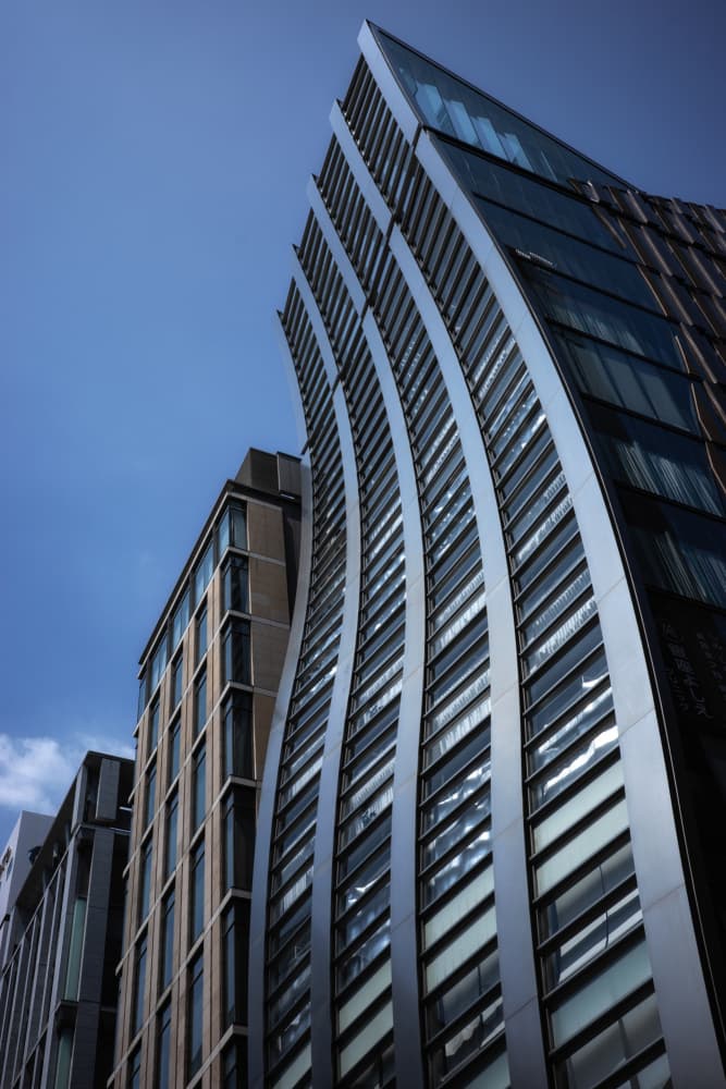 Modern City Curves by Syunsuke Narita — canvas wall art