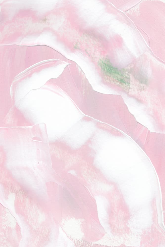 Gentle Blush Fields by uplusmestudio — canvas wall art