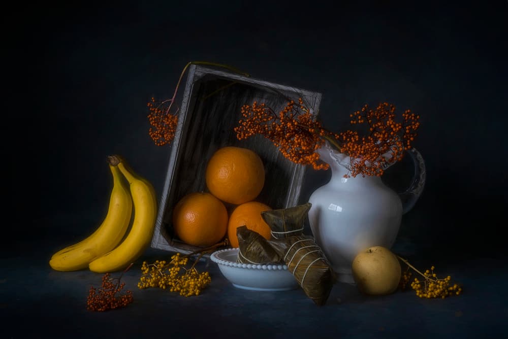 Rustic Autumn Fruit by Lydia Jacobs — canvas wall art