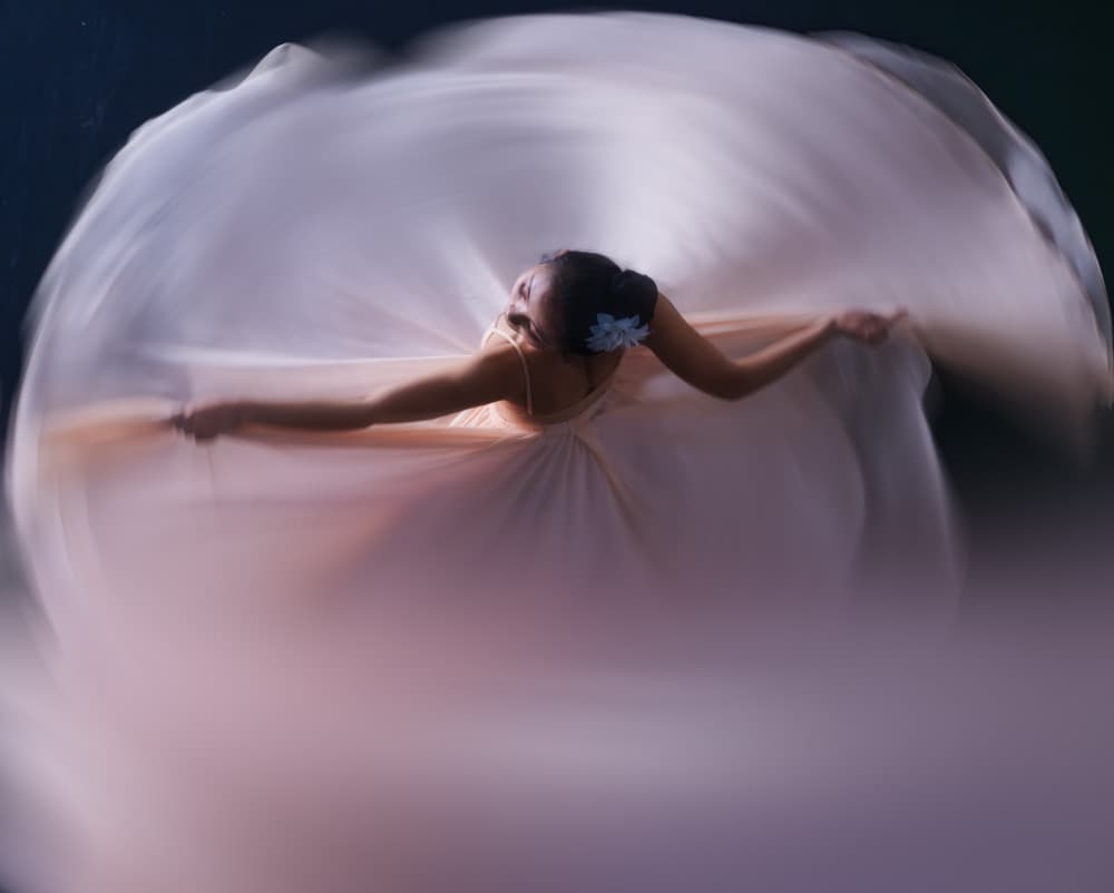 Ethereal Water Dance by Bingo Z — canvas wall art