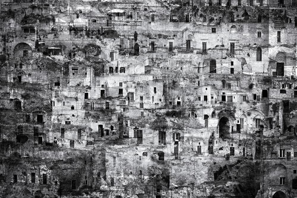 Ancient Hillside City by Roberto Parola — canvas wall art