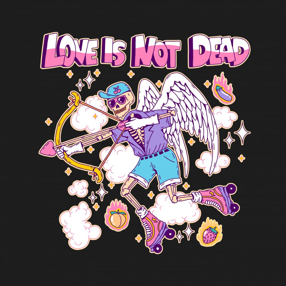 Love Is Not Dead Cupid by Tiago Leitao — canvas wall art