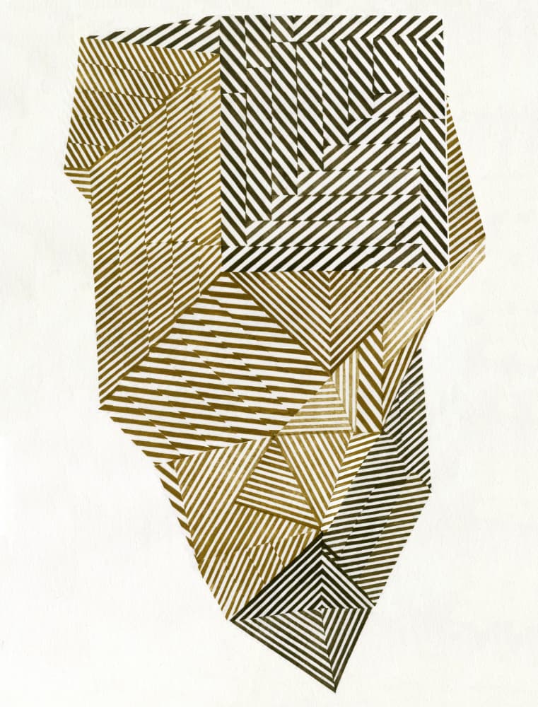 Geometric Maze Pattern