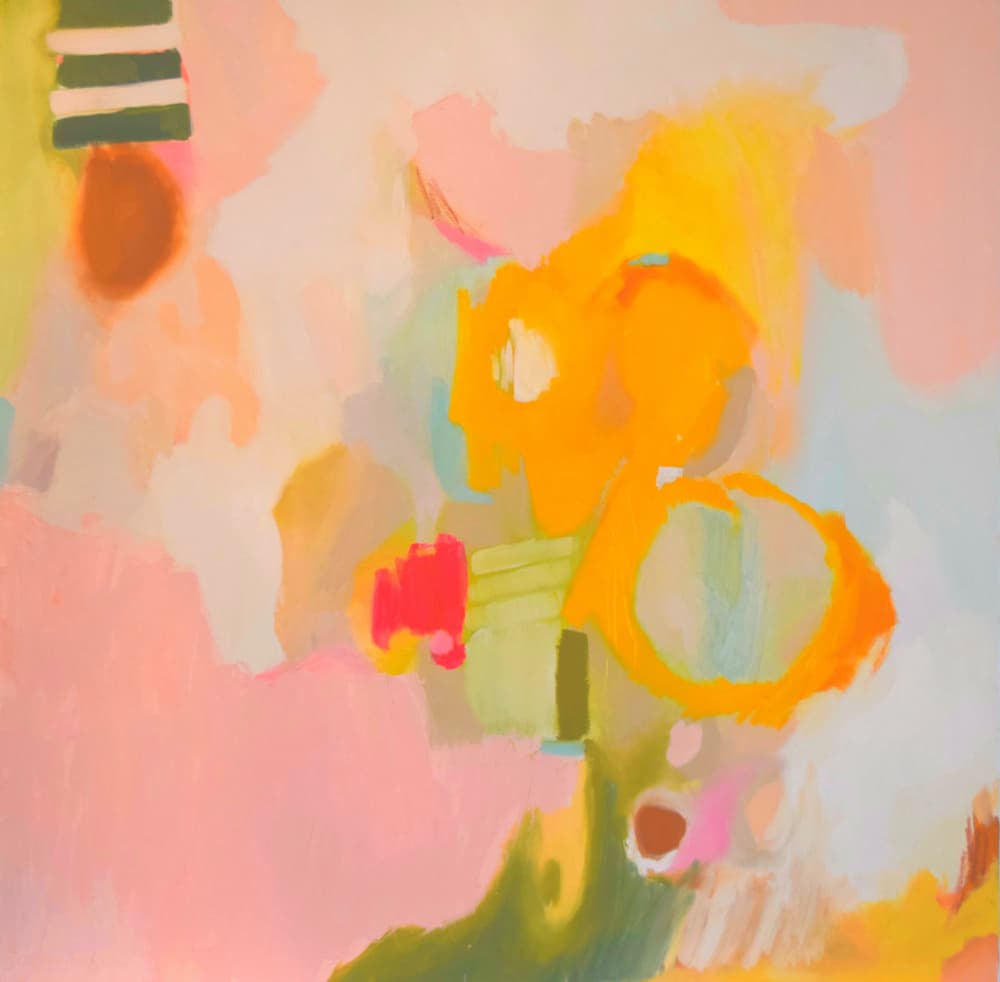 Abby S Abstract by Jenny Westenhofer — canvas wall art