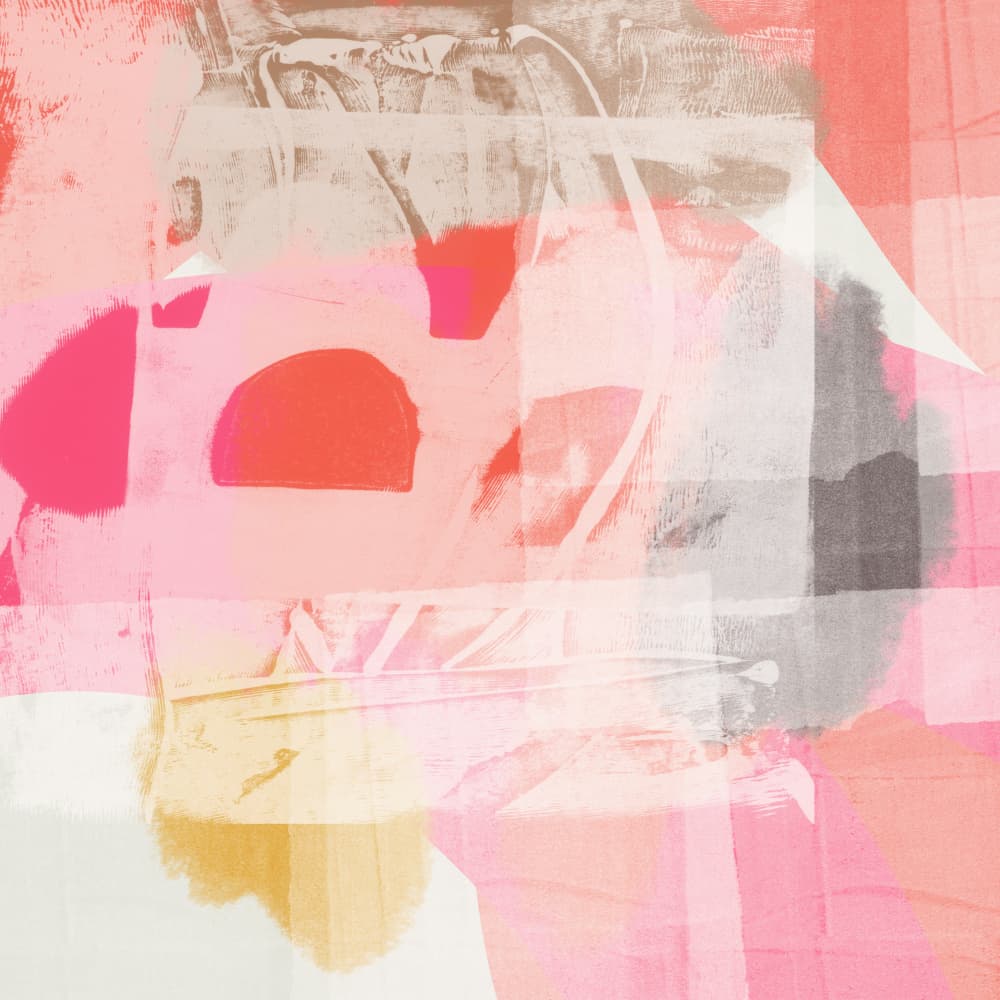 Modern Pink Abstract by Dina Dankers — canvas wall art
