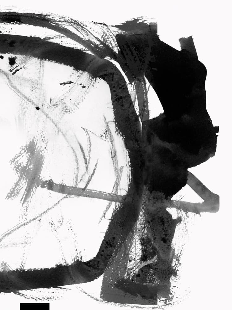Dynamic Ink Gestures by cartissi — canvas wall art