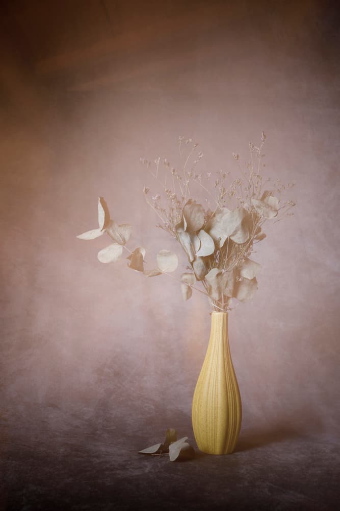 Soft Eucalyptus Still Life by Martine Benezech — canvas wall art