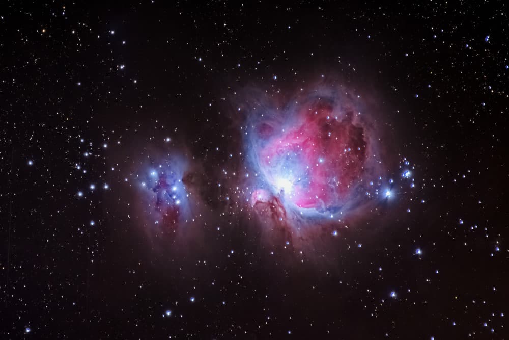 Vibrant Orion Nebula by Henry Zhao — canvas wall art