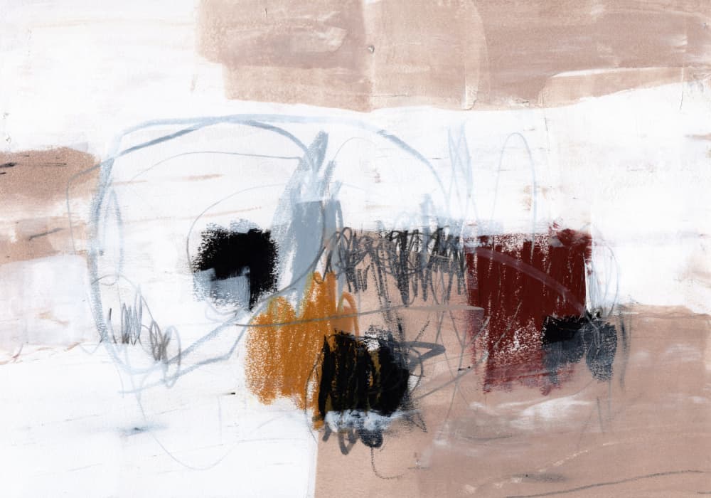 Modern Abstract Marks by uplusmestudio — canvas wall art