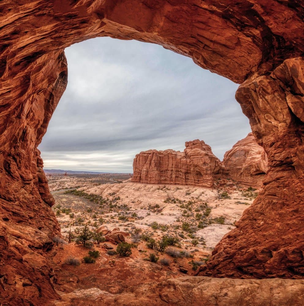 Desert Arch View by Anatoliy Kosterev — canvas wall art
