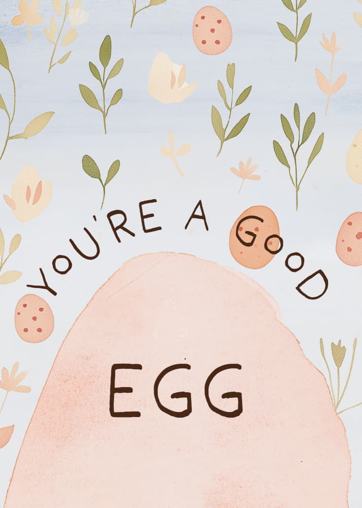 You're A Good Egg by Pictufy Studio IV — canvas wall art