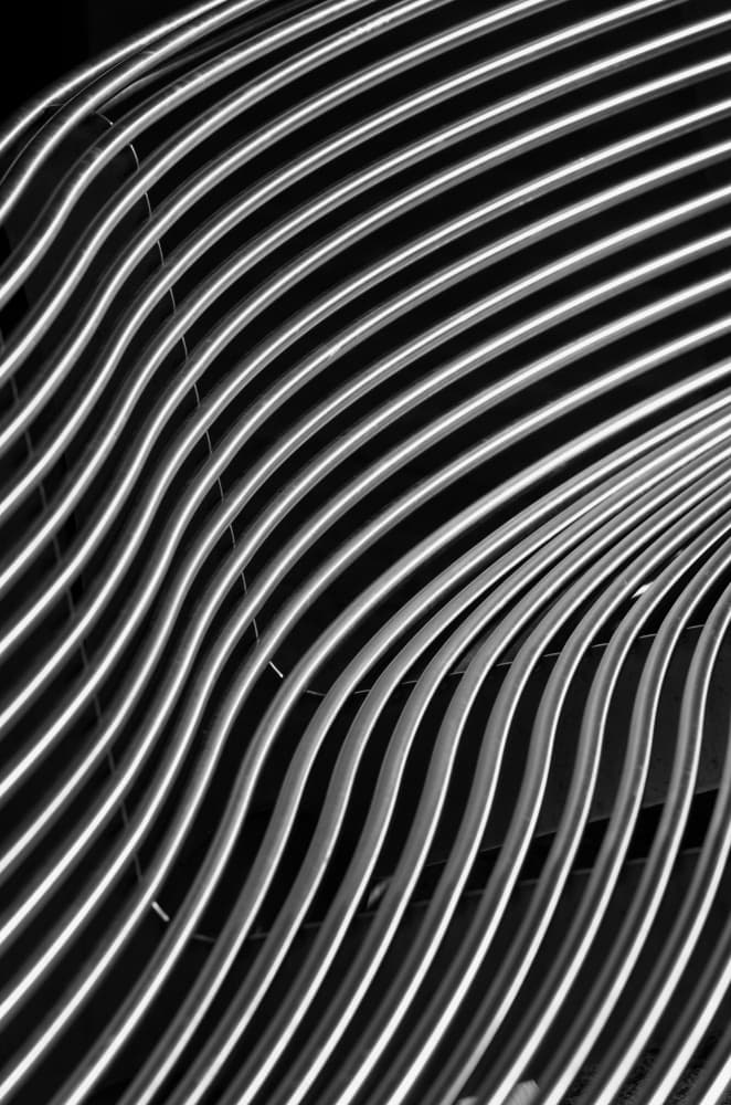 Rhythmic Wavy Lines by Dan Edwards — canvas wall art
