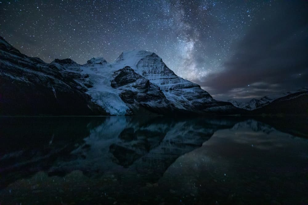 Milky Way Mountain Lake by Li Ying — canvas wall art