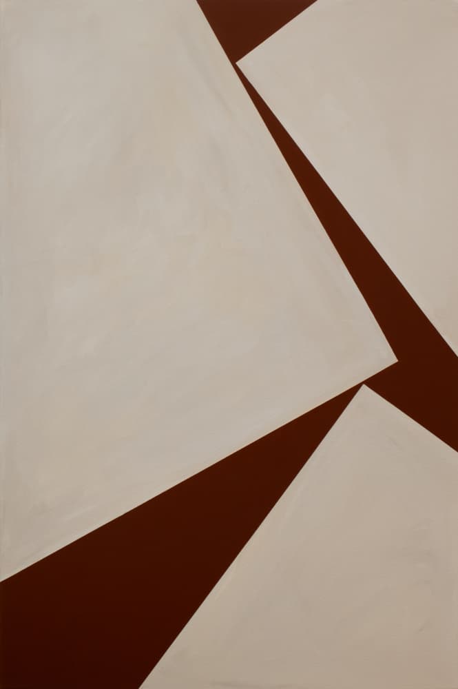 Warm Geometric Shapes by Livia Frigo — canvas wall art