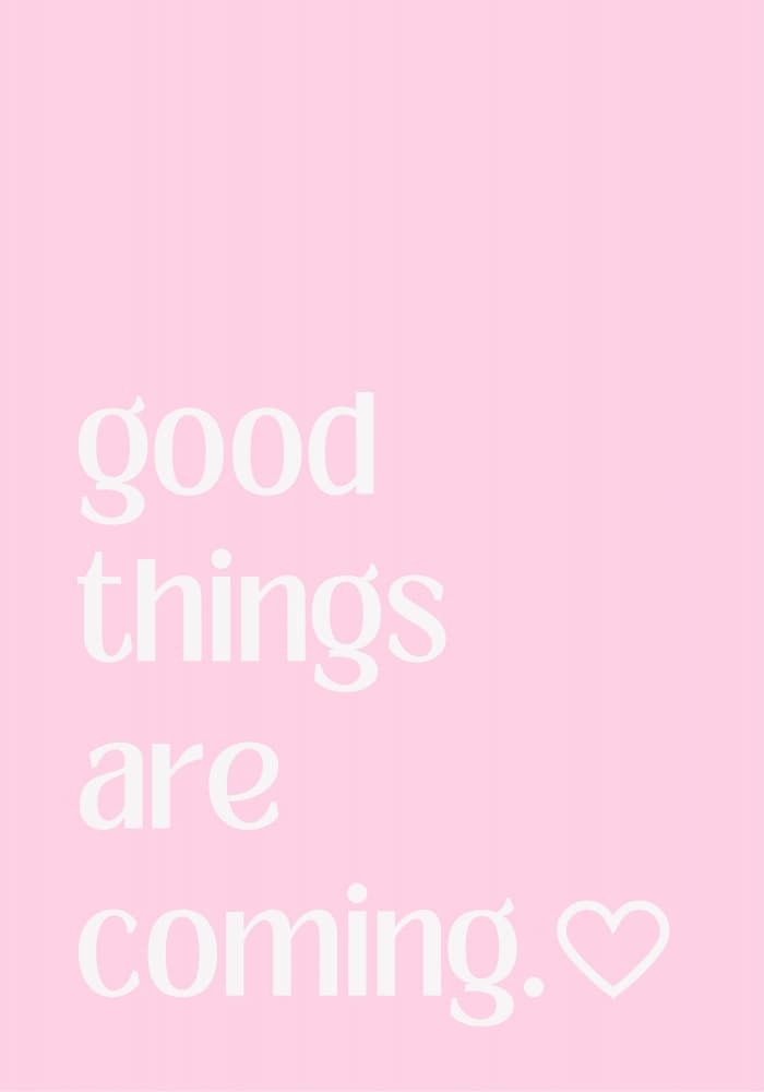 Hopeful Pink Breeze by Athene Fritsch — canvas wall art