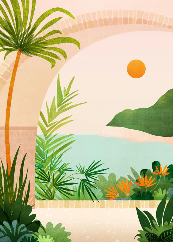 Welcome Home by Kristian Gallagher — canvas wall art