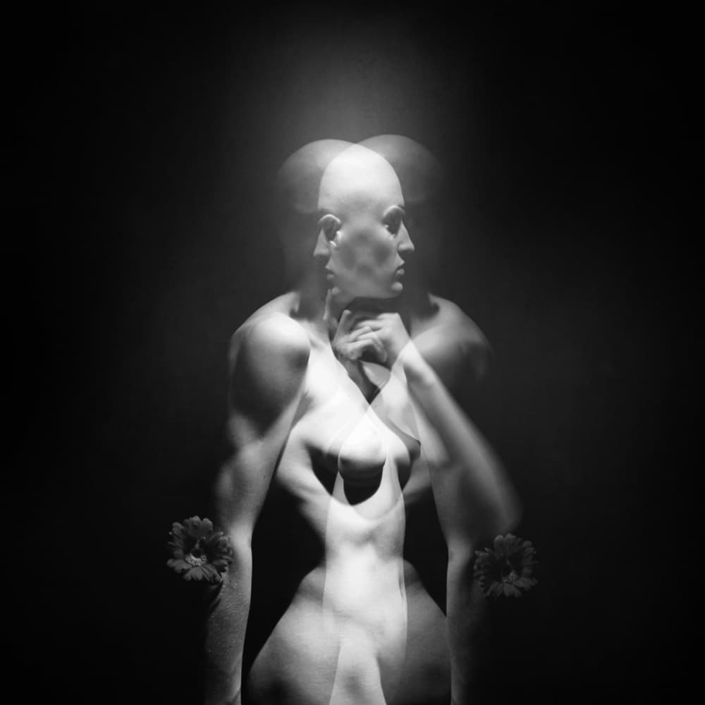 Ethereal Floral Figure by Yaroslav Vasiliev-Apostol — canvas wall art