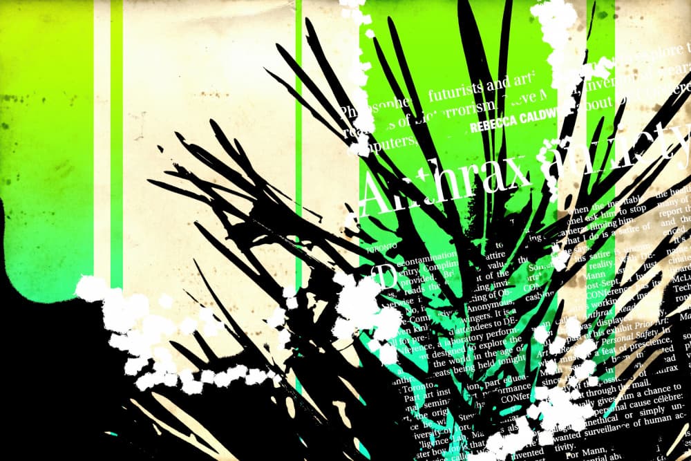Vibrant Spiky Graphic by Rafal Kulik — canvas wall art