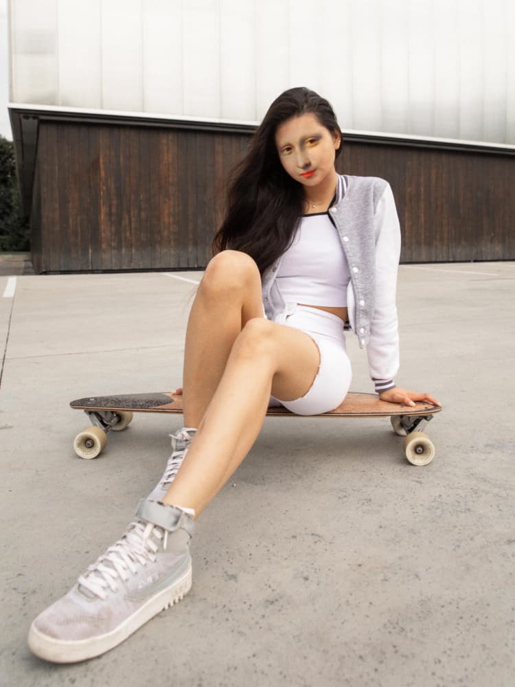 Skater Monalisa by Dikhotomy — canvas wall art