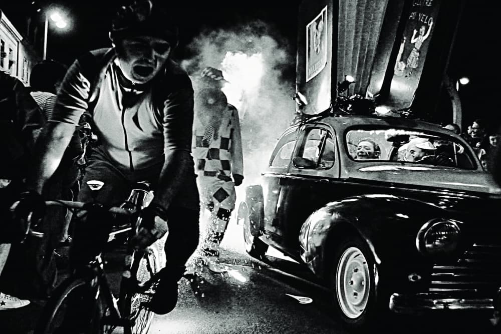 Night Race Spectacle by Manu Allicot — canvas wall art