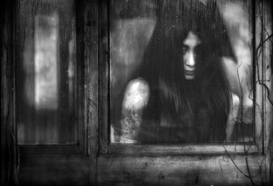 Mysterious Window Gaze by Hari Sulistiawan — canvas wall art