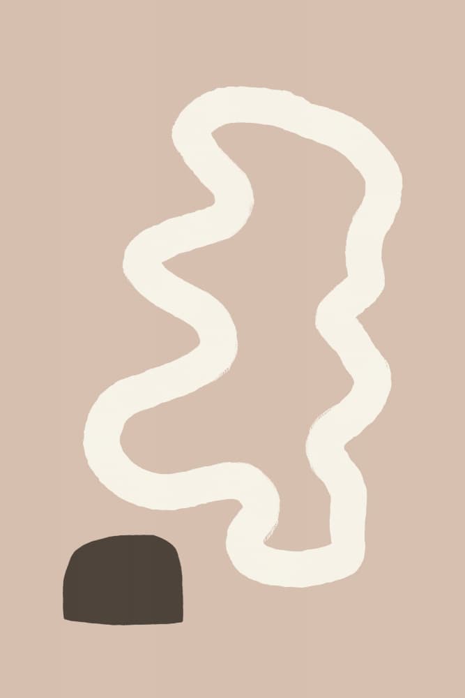 Abstract Pathway by uplusmestudio — canvas wall art