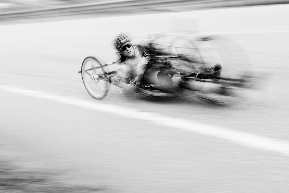 duatlon by Carlos Gonzalez — canvas wall art