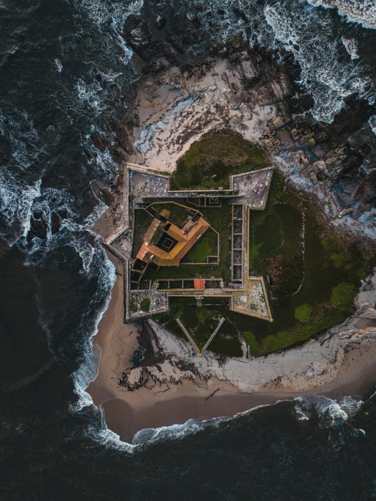 Historic Coastal Fortress by Abilio Oliveira — canvas wall art