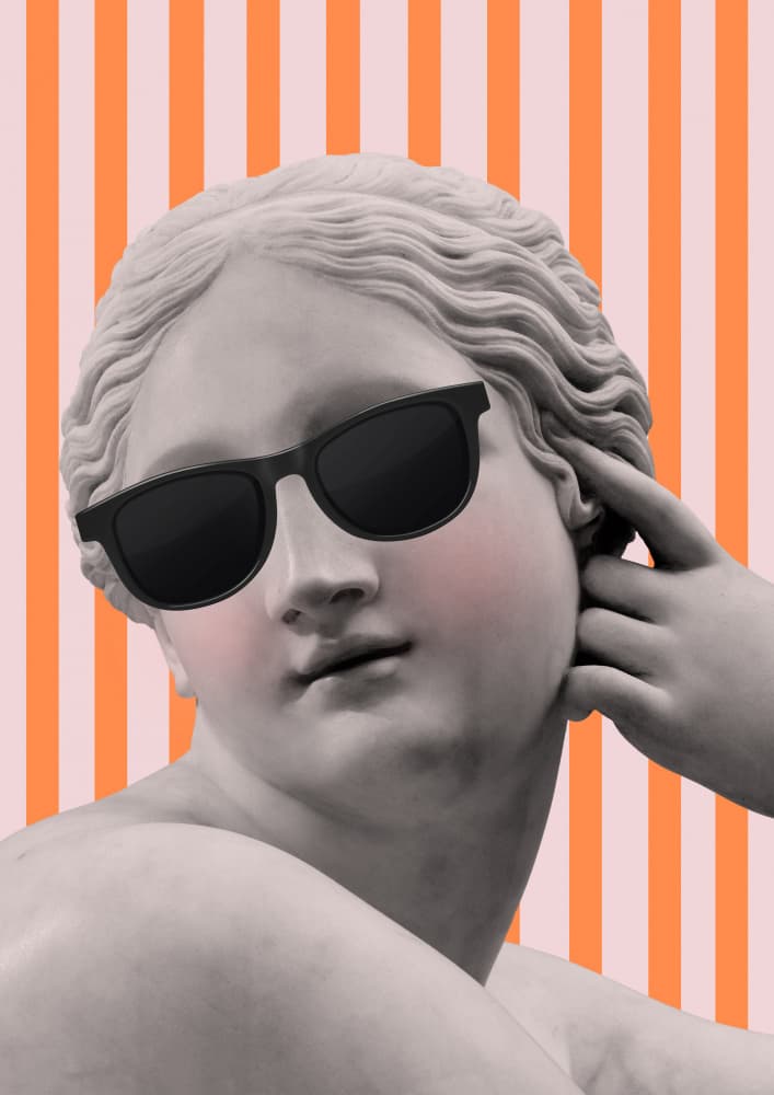 Cool Classical Shades by Talitha McQueen — canvas wall art