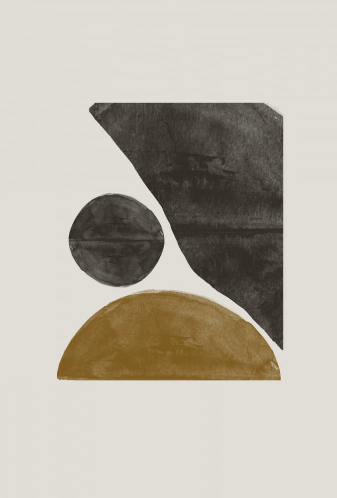 Geometric Harmony by THE MIUUS STUDIO — canvas wall art
